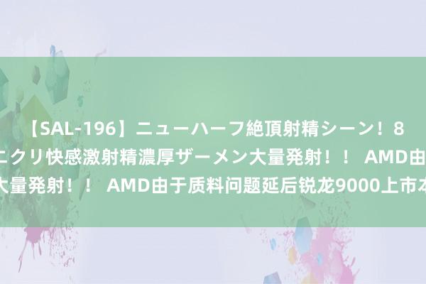 【SAL-196】ニューハーフ絶頂射精シーン！8時間 こだわりのデカペニクリ快感激射精濃厚ザーメン大量発射！！ AMD由于质料问题延后锐龙9000上市本领