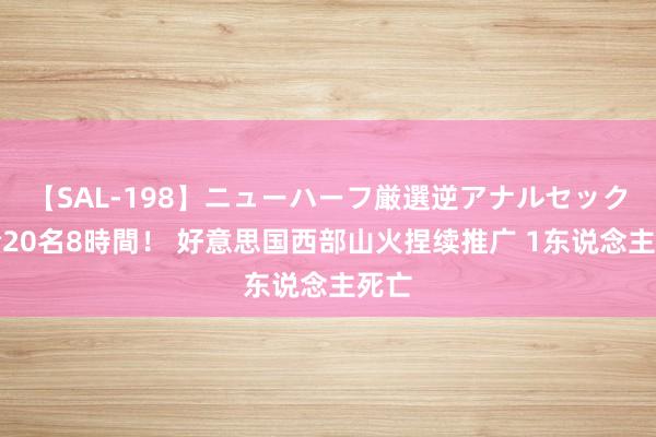 【SAL-198】ニューハーフ厳選逆アナルセックス全20名8時間！ 好意思国西部山火捏续推广 1东说念主死亡