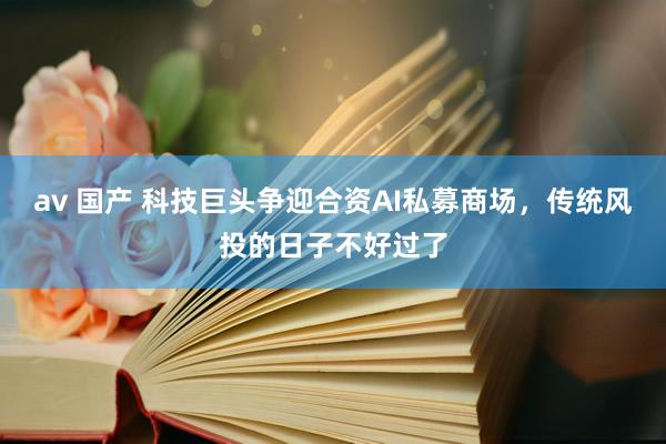 av 国产 科技巨头争迎合资AI私募商场，传统风投的日子不好过了