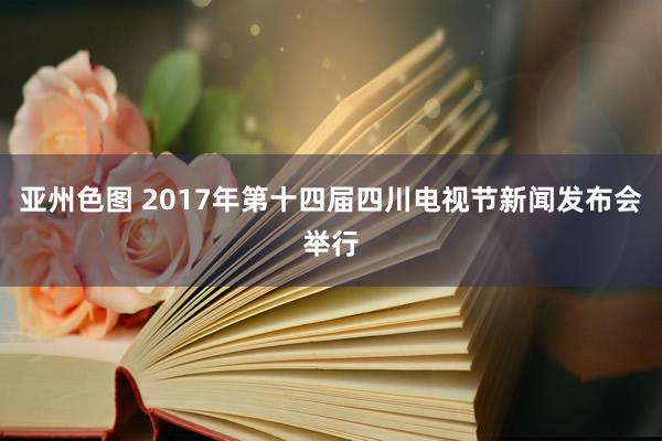 亚州色图 2017年第十四届四川电视节新闻发布会举行